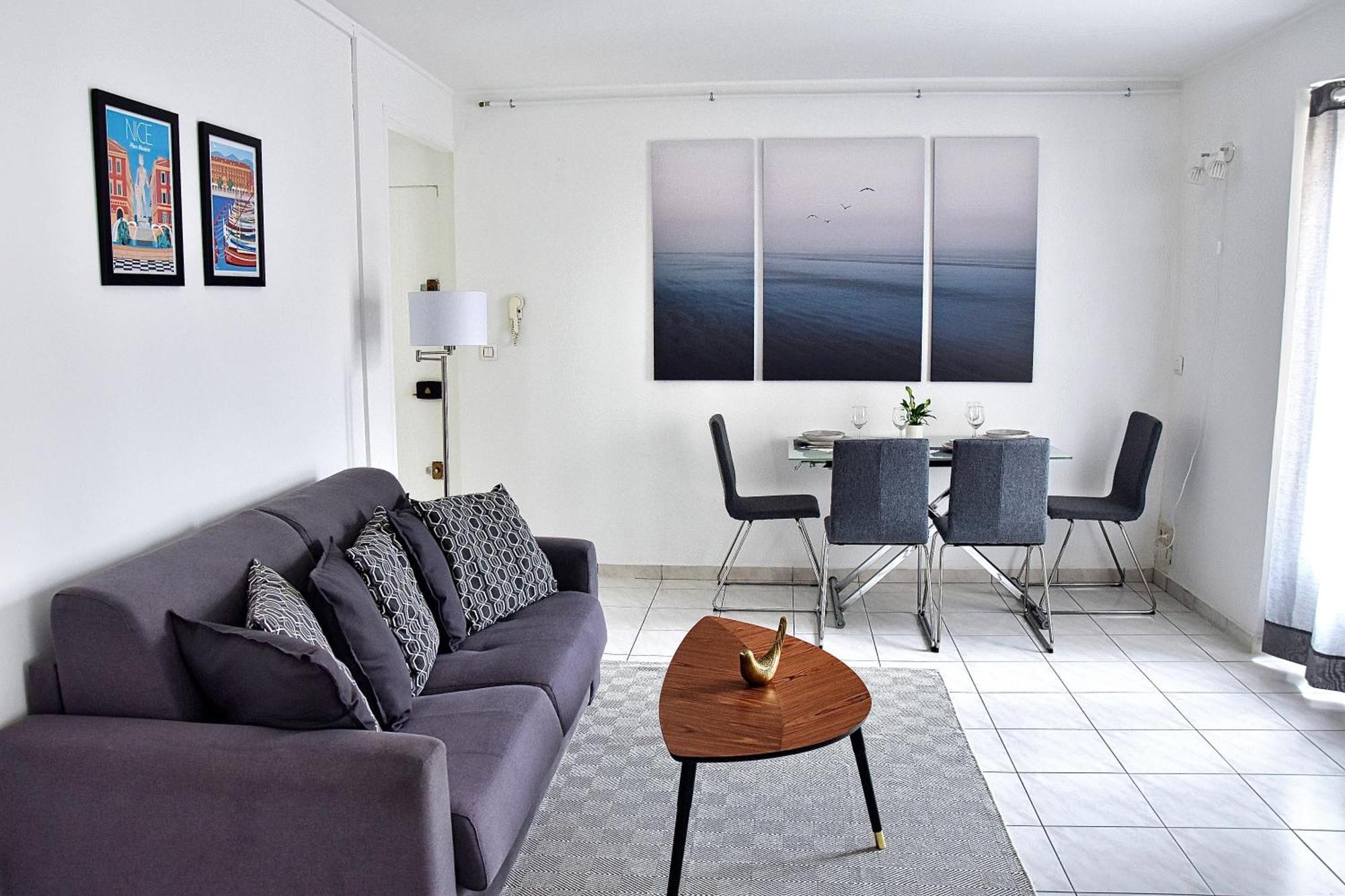 Bel Appartement Au Coeur De Nice Bagian luar foto